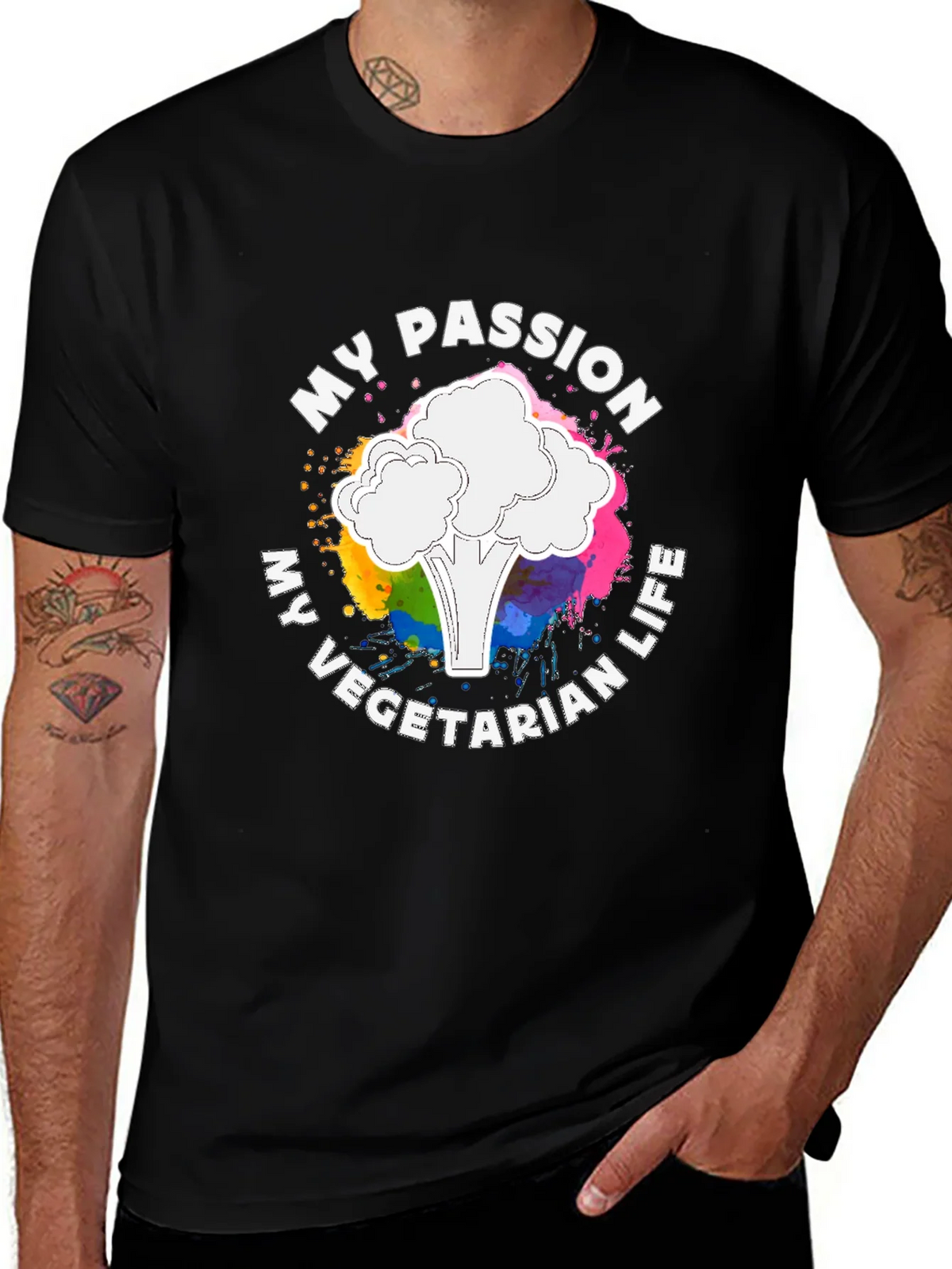 My Passion Vegetarian Life T-Shirt product image 1