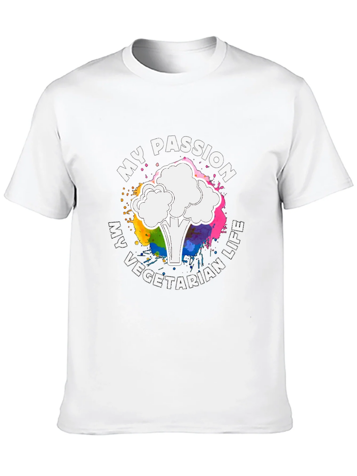 My Passion Vegetarian Life T-Shirt product image 8