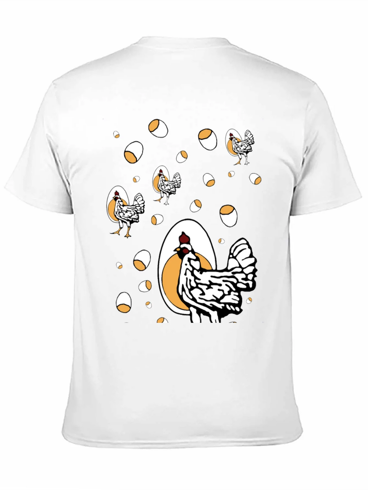 Funny Chicken & Egg Graphic Tee product image 10