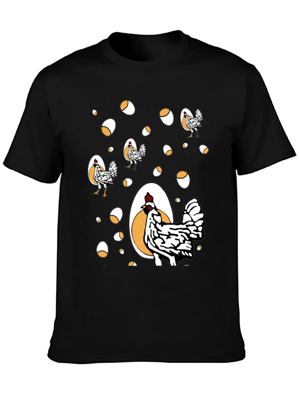 Funny Chicken & Egg Graphic Tee product image 3