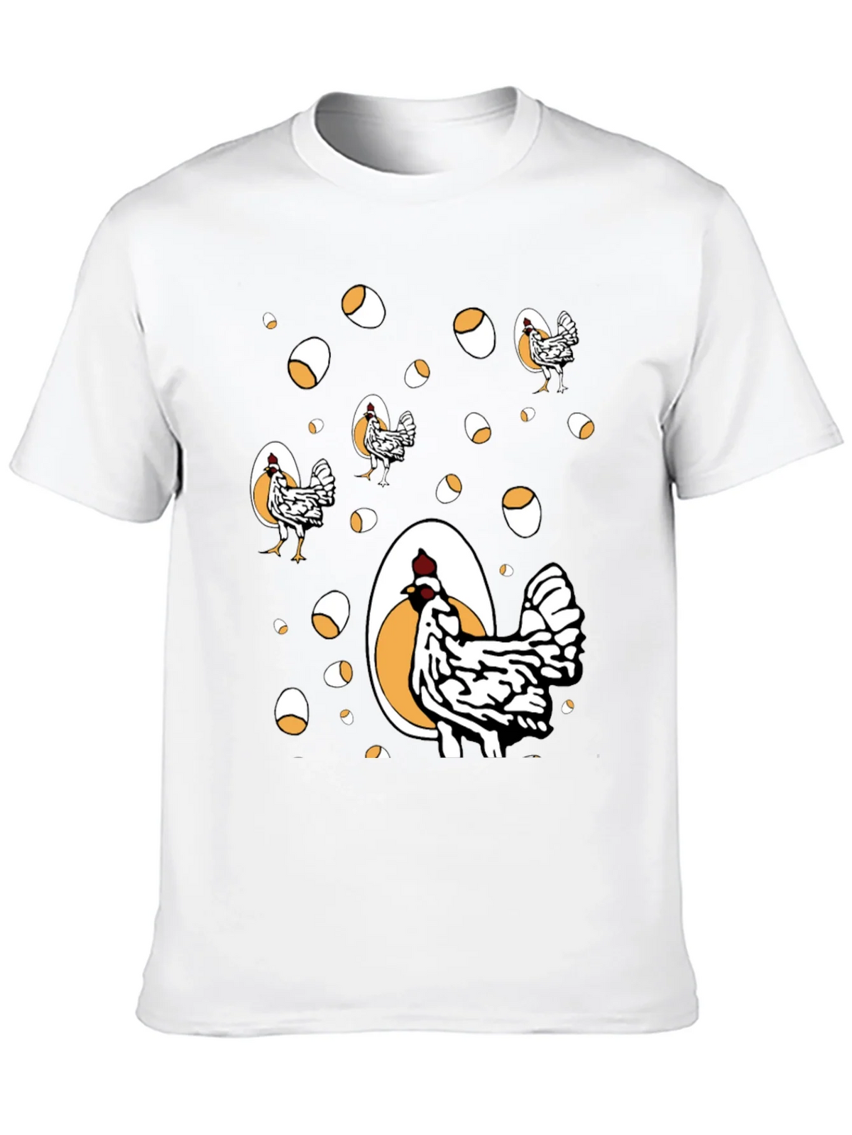 Funny Chicken & Egg Graphic Tee product image 9