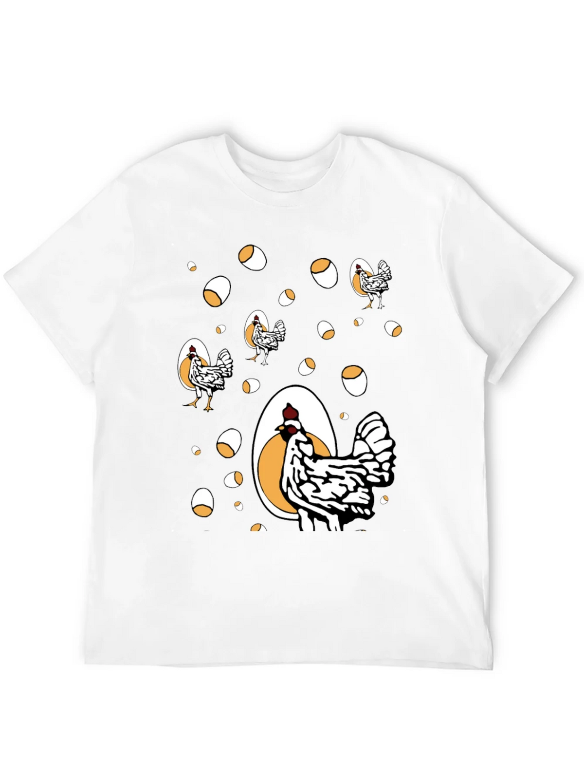 Funny Chicken & Egg Graphic Tee product image 11