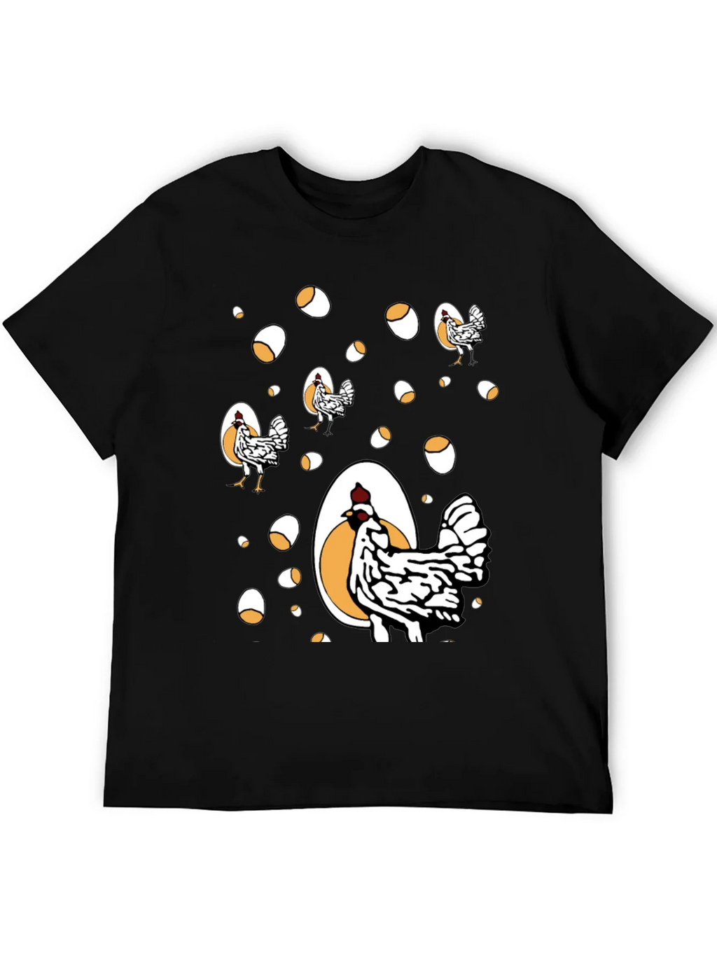 Funny Chicken & Egg Graphic Tee product image 5