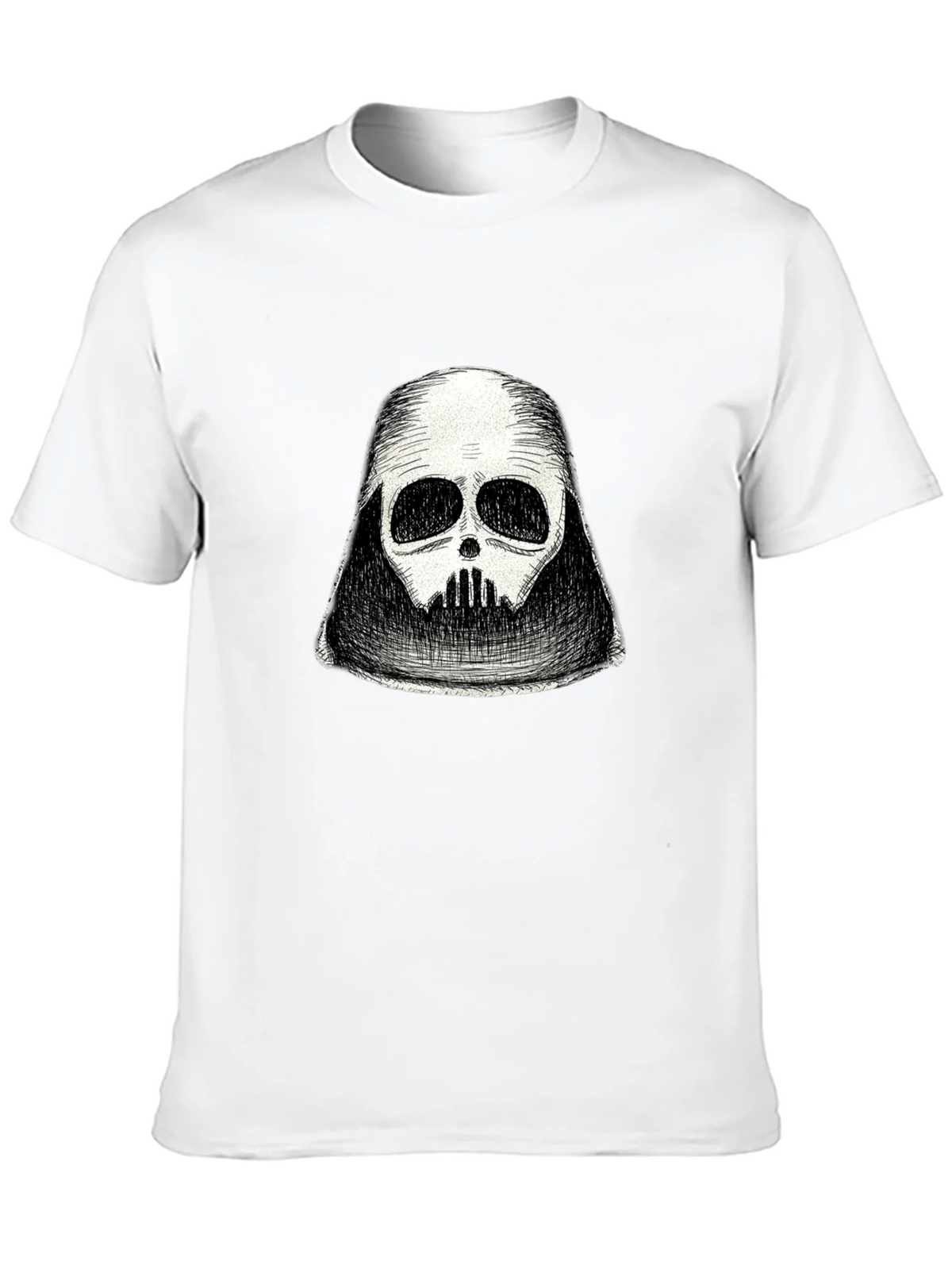Darth Vader Sketch T-Shirt - Black Graphic Tee product image 9