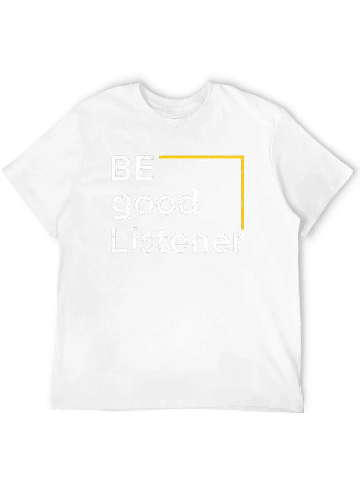 Be Good Listener Graphic Tee - Black Cotton T-Shirt product image 9