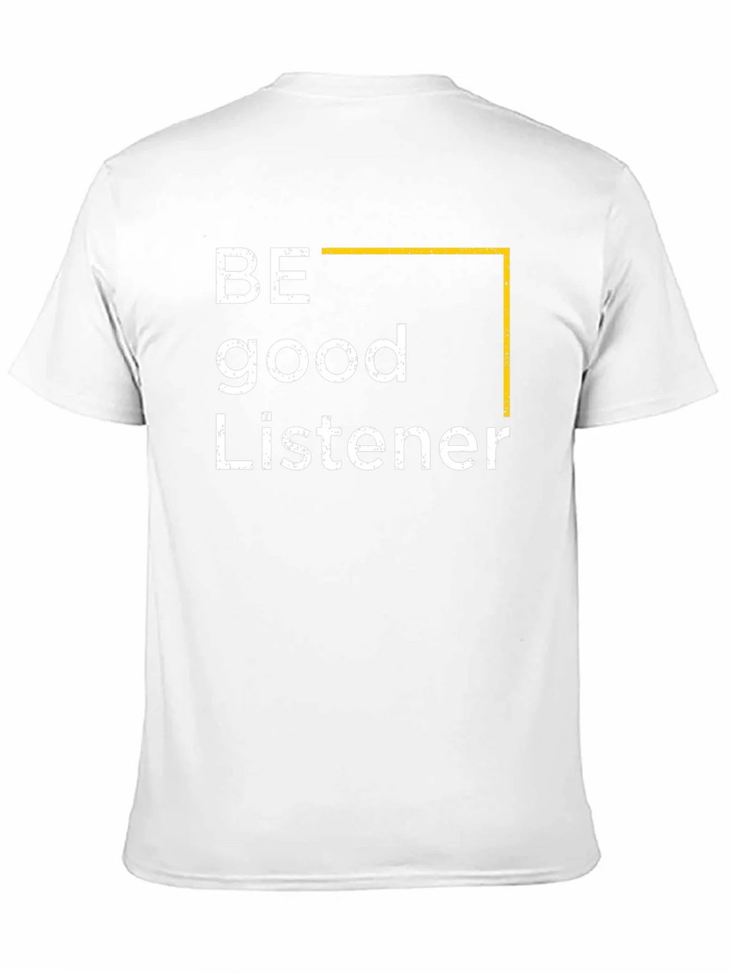 Be Good Listener Graphic Tee - Black Cotton T-Shirt product image 8