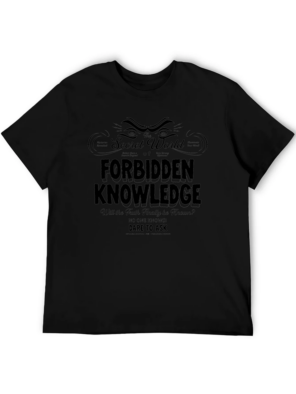 Forbidden Knowledge Graphic T-Shirt product image 5