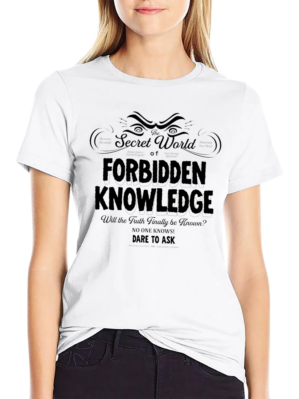 Forbidden Knowledge Graphic T-Shirt product image 8