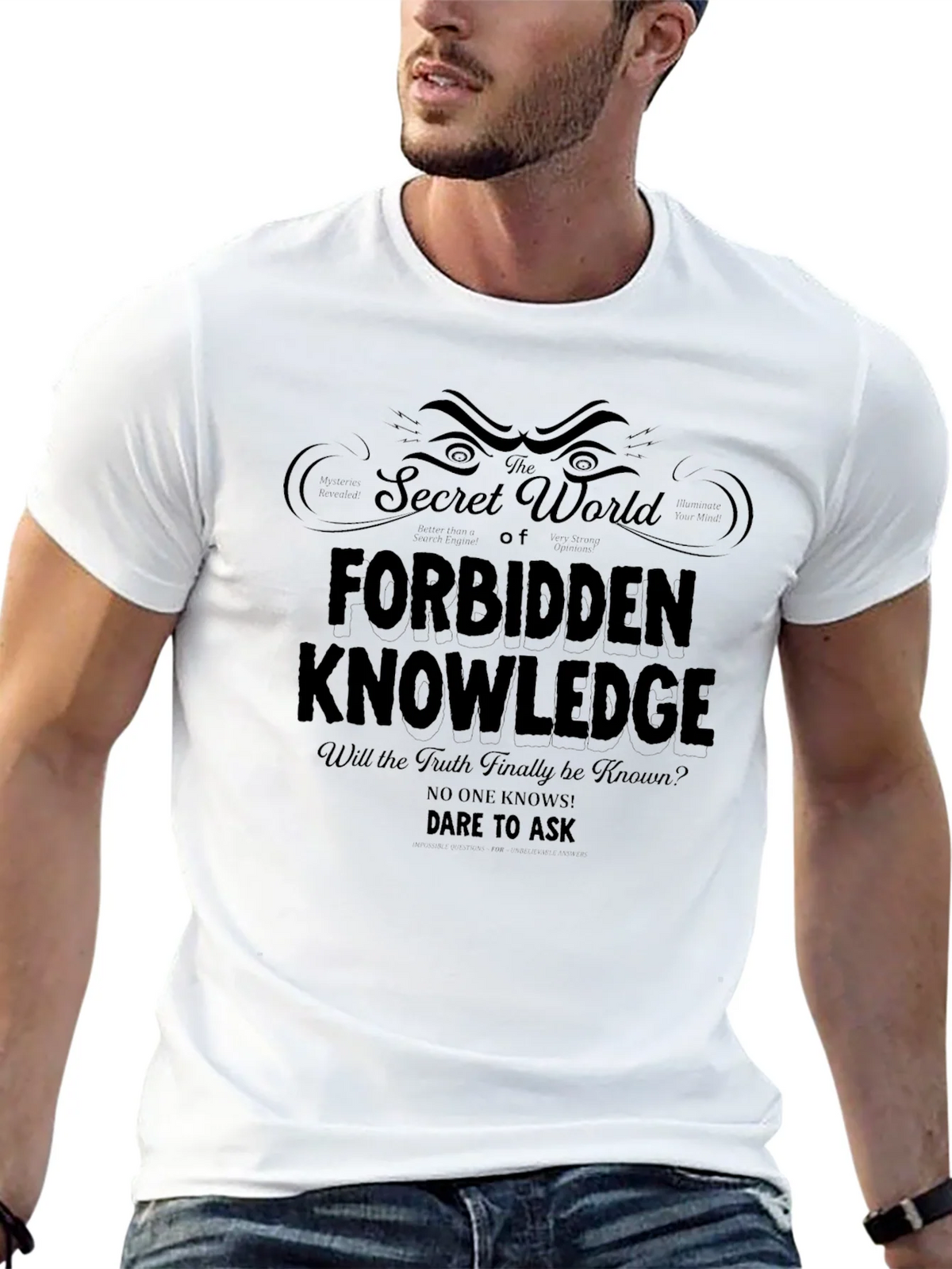 Forbidden Knowledge Graphic T-Shirt product image 12