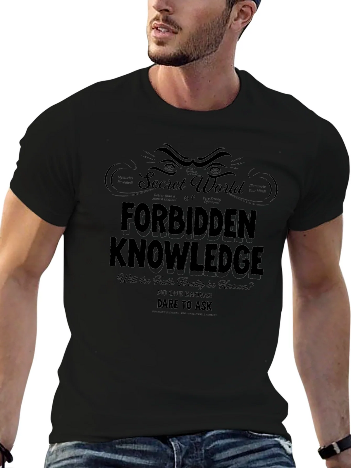 Forbidden Knowledge Graphic T-Shirt product image 6