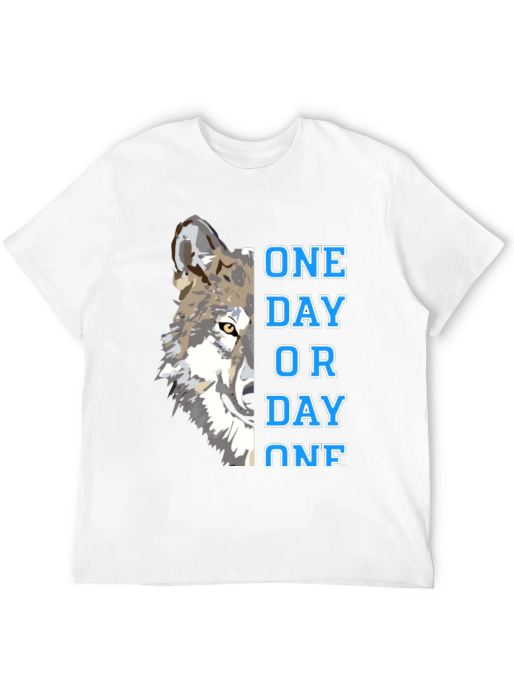 One Day Or Wolf Graphic T-Shirt product image 11