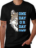 One Day Or Wolf Graphic T-Shirt product image 1