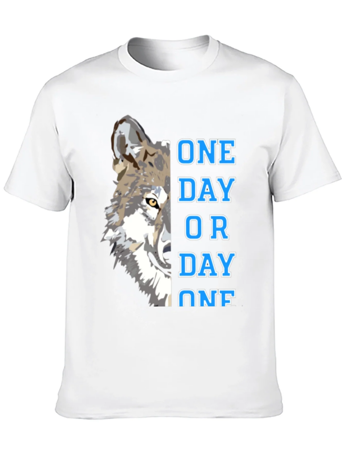 One Day Or Wolf Graphic T-Shirt product image 9