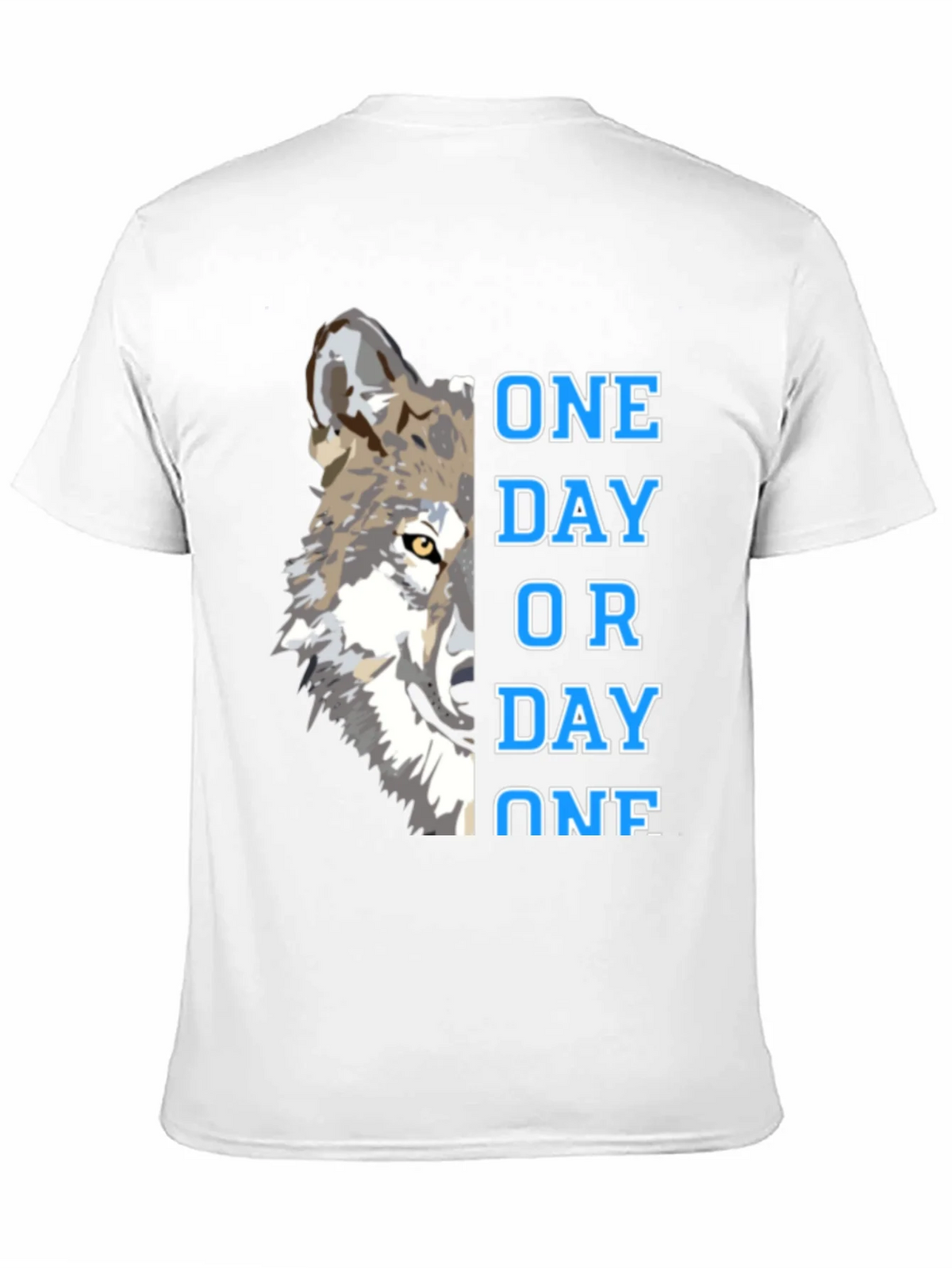 One Day Or Wolf Graphic T-Shirt product image 10