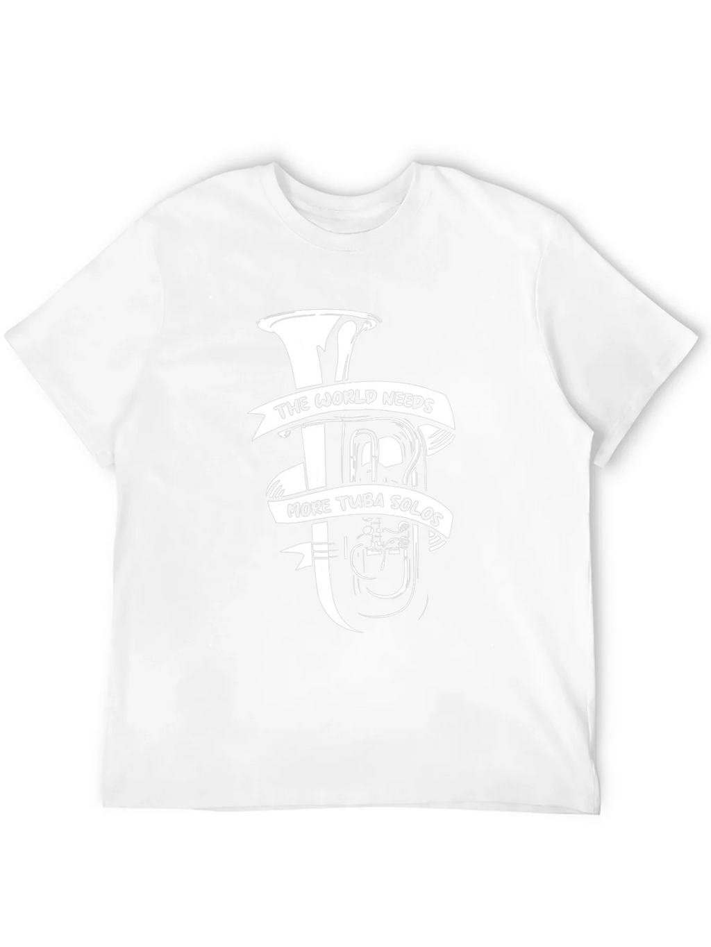 Tuba Solo Graphic T-Shirt - Music Lover Tee product image 8