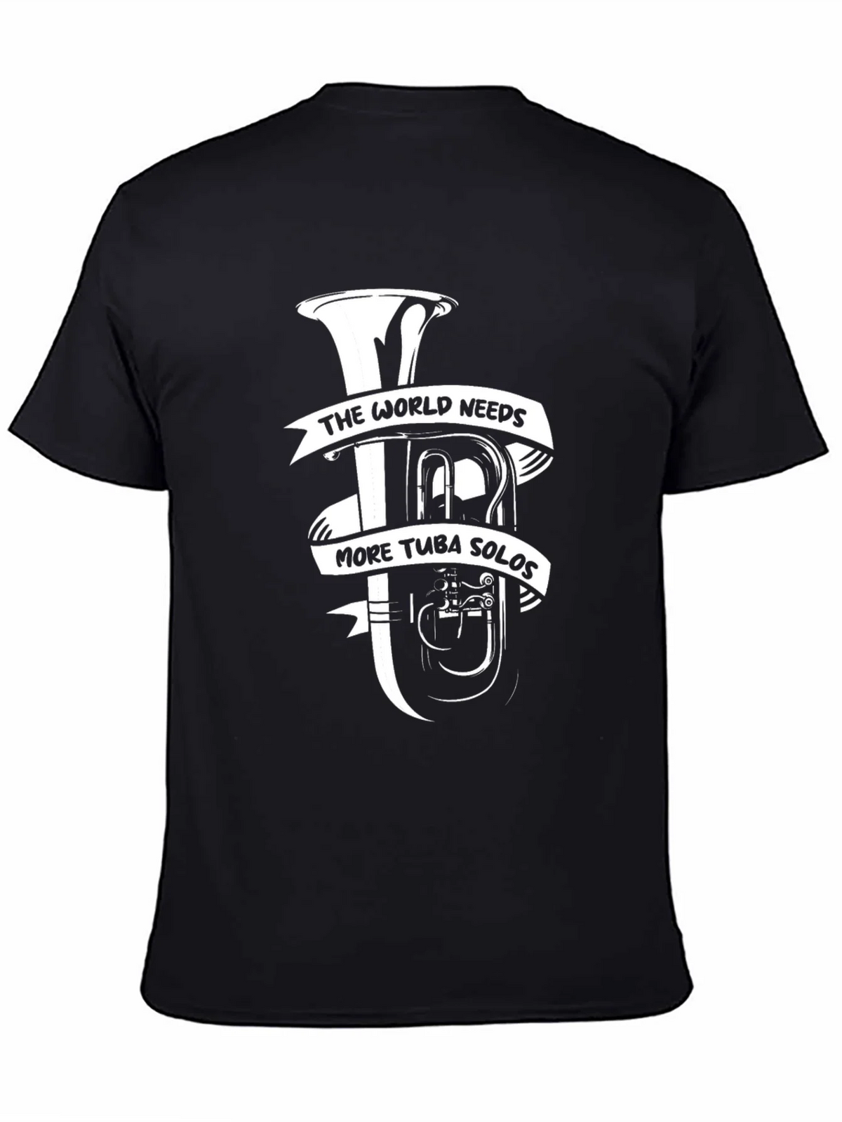 Tuba Solo Graphic T-Shirt - Music Lover Tee product image 1