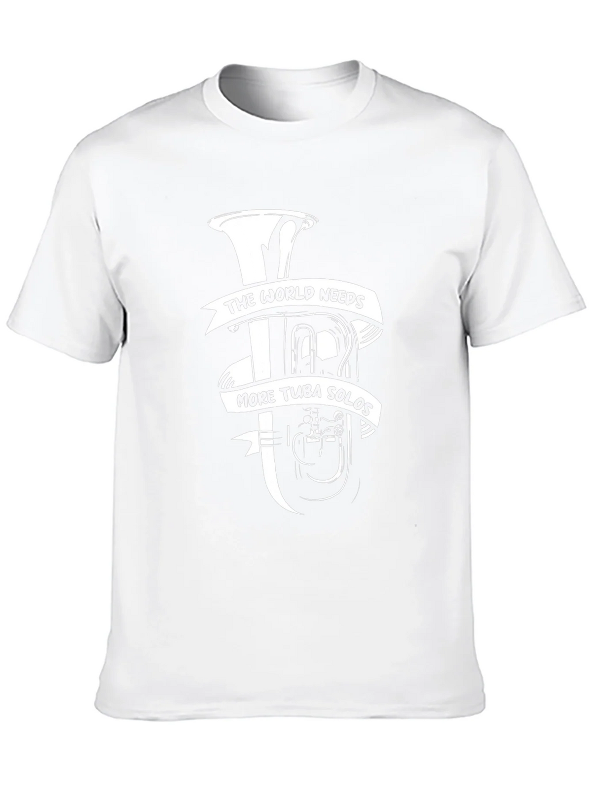 Tuba Solo Graphic T-Shirt - Music Lover Tee product image 6