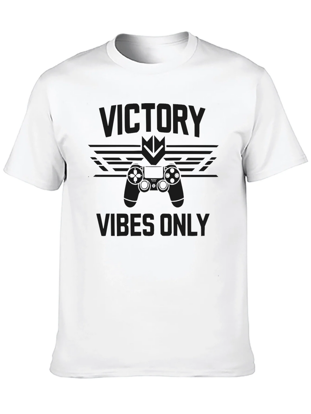 Victory Vibes Only Black T-Shirt product image 7