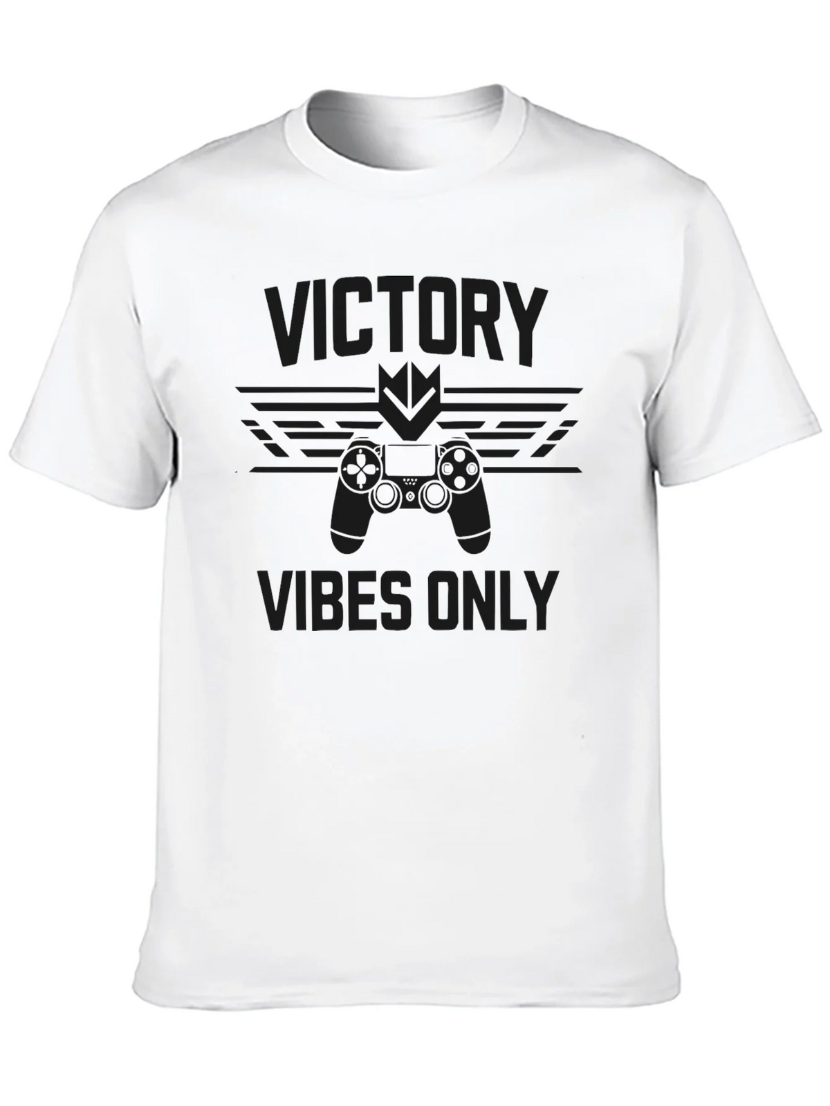 Victory Vibes Only Black T-Shirt product image 7