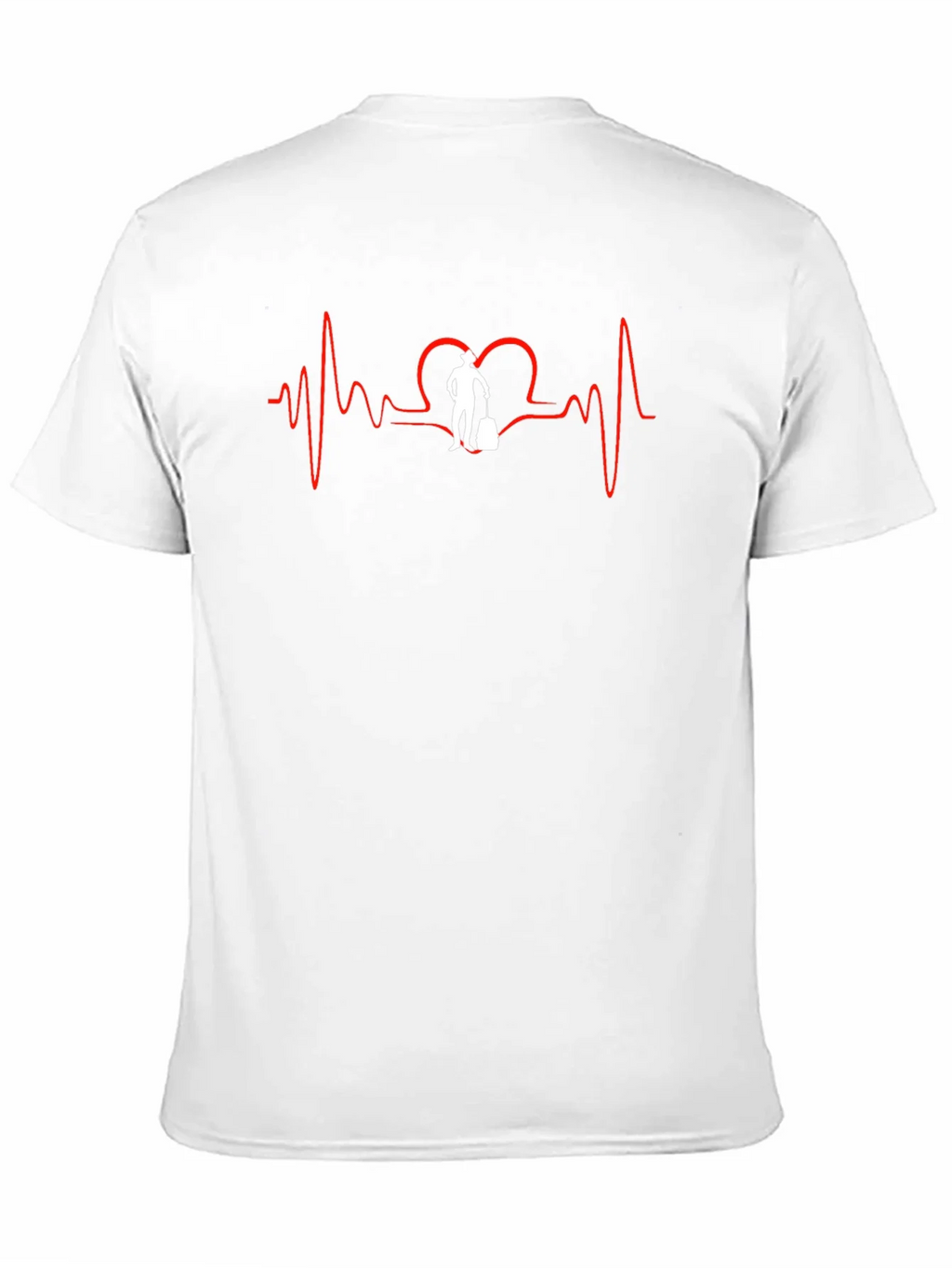Travel Lover Heartbeat T-Shirt product image 9