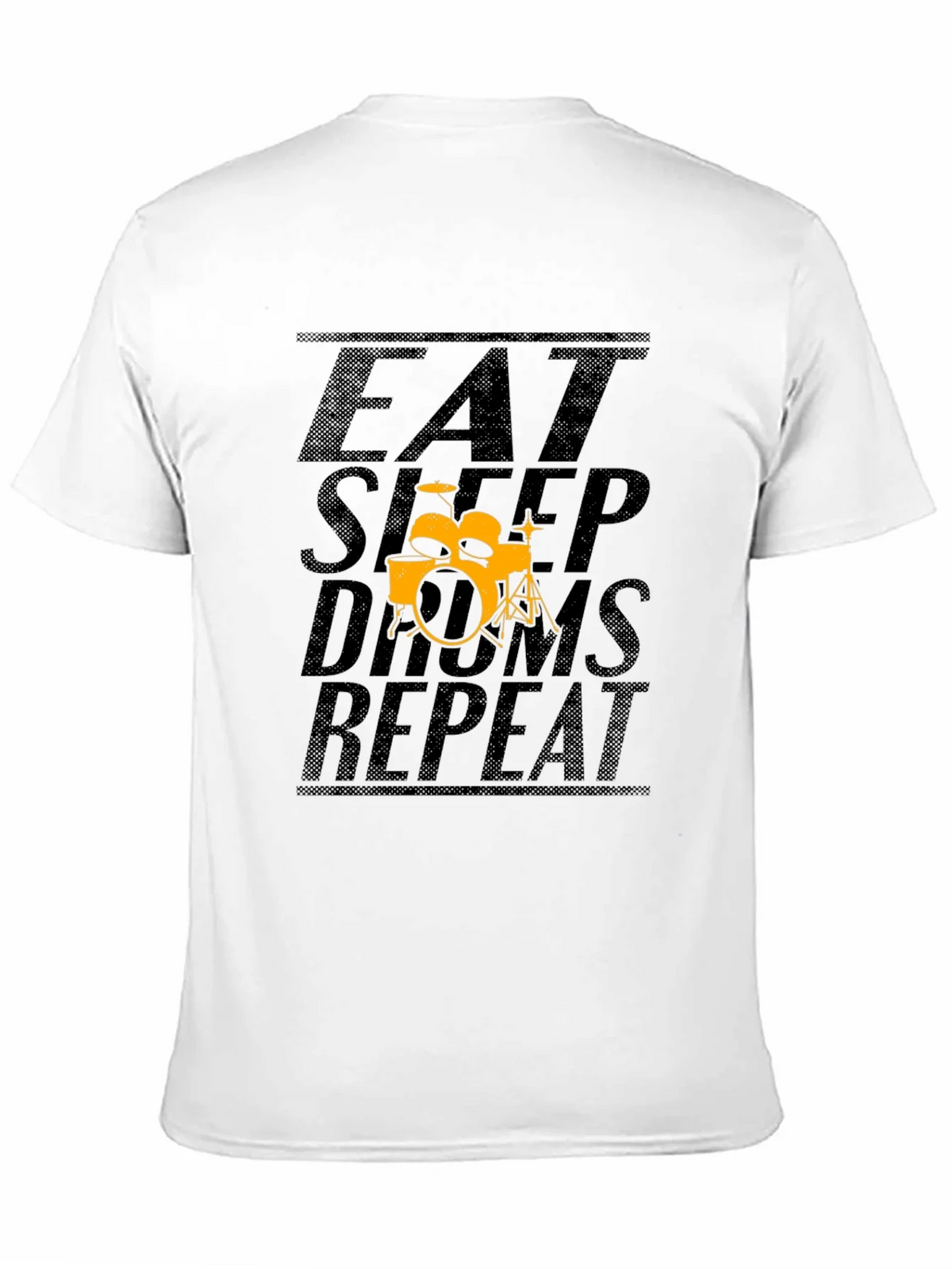 Eat Sleep Drums Repeat Black T-Shirt product image 10