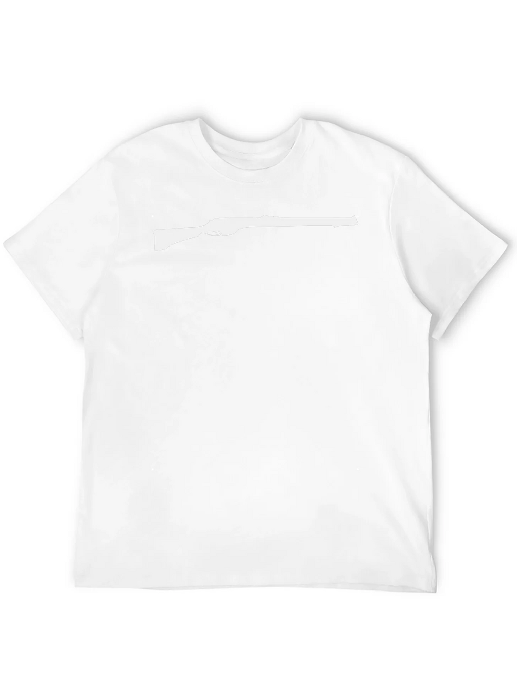 Rifle Graphic Tee - Classic Black Cotton T-Shirt product image 10