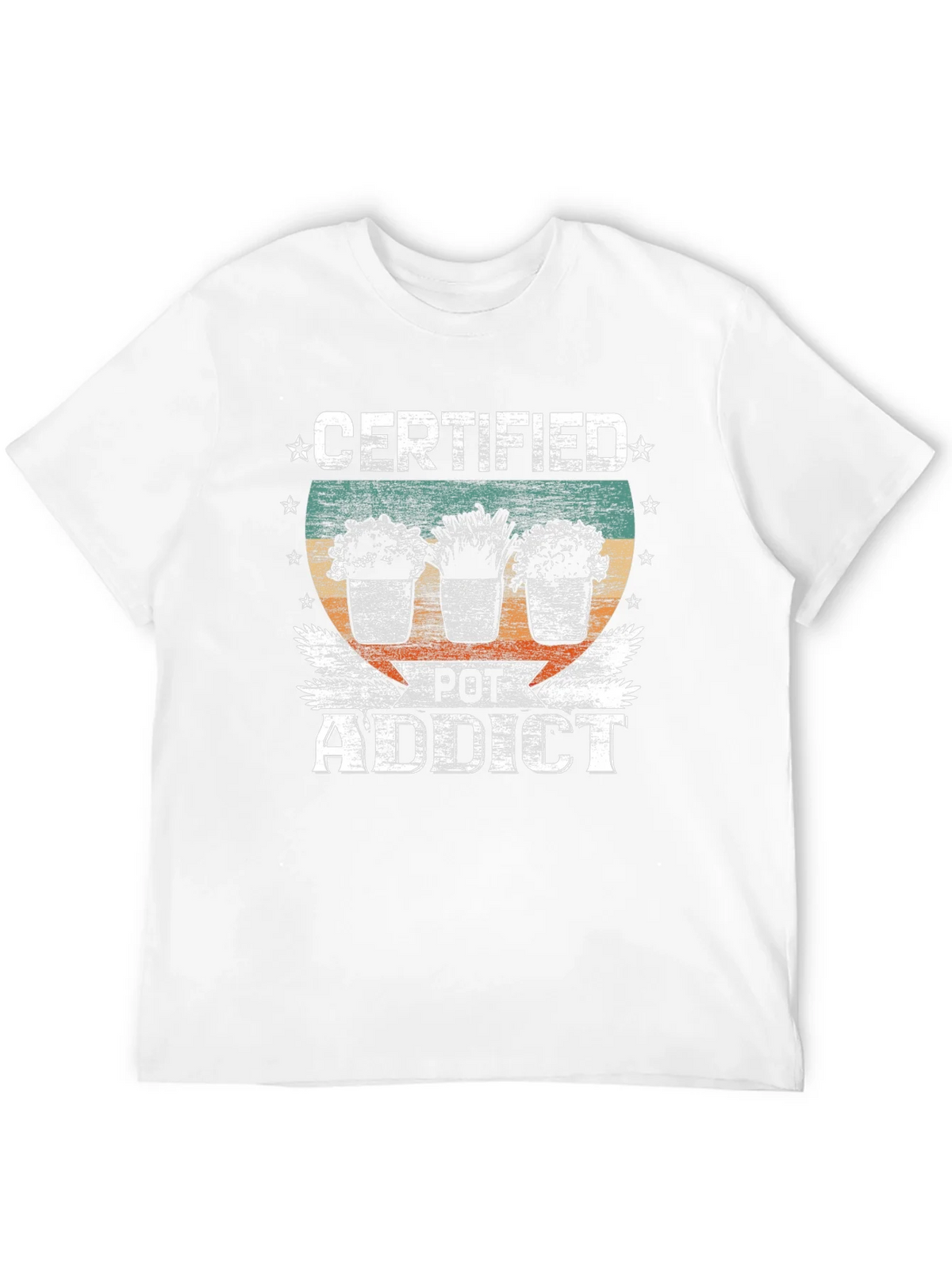 Certified Pot Addict Graphic T-Shirt product image 10
