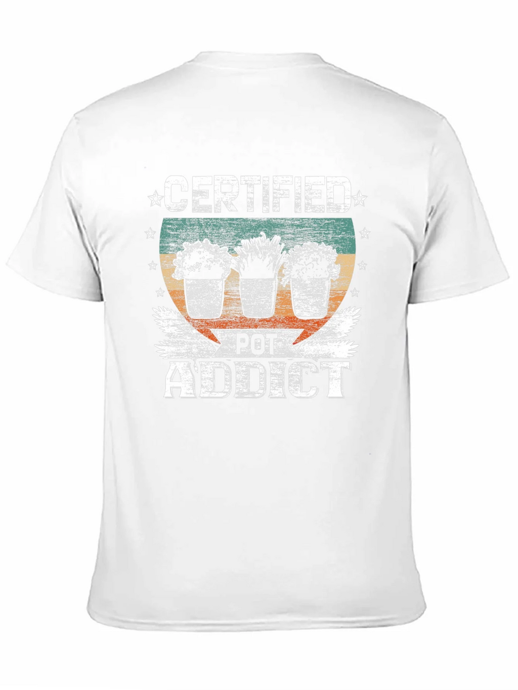 Certified Pot Addict Graphic T-Shirt product image 9