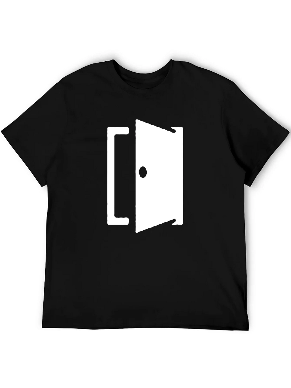 Open Door Graphic T-Shirt - Black product image 5
