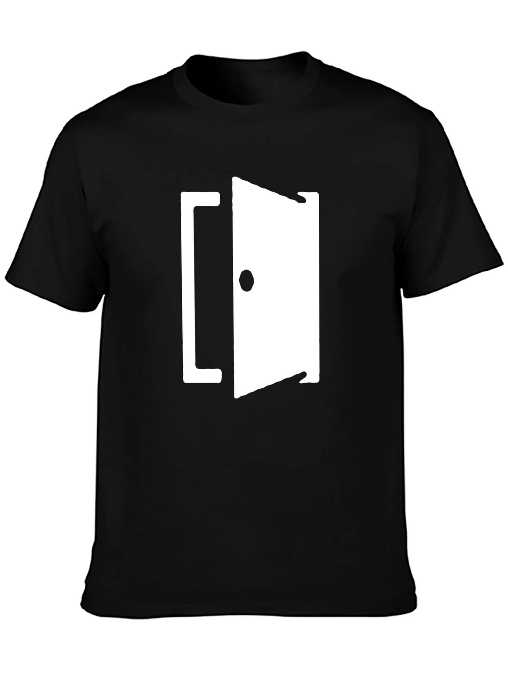 Open Door Graphic T-Shirt - Black product image 3