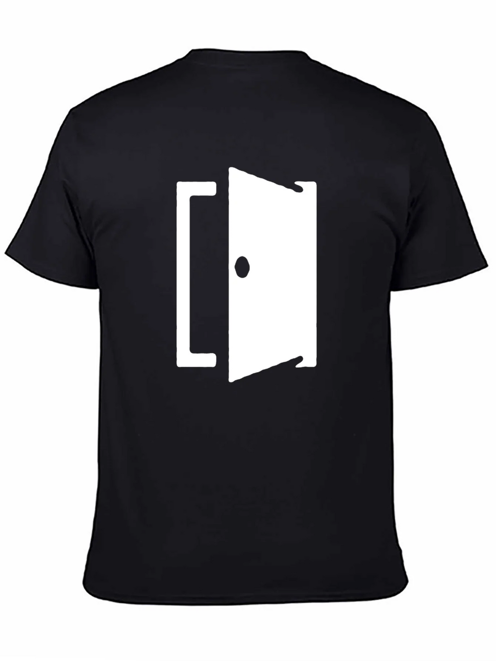Open Door Graphic T-Shirt - Black product image 4