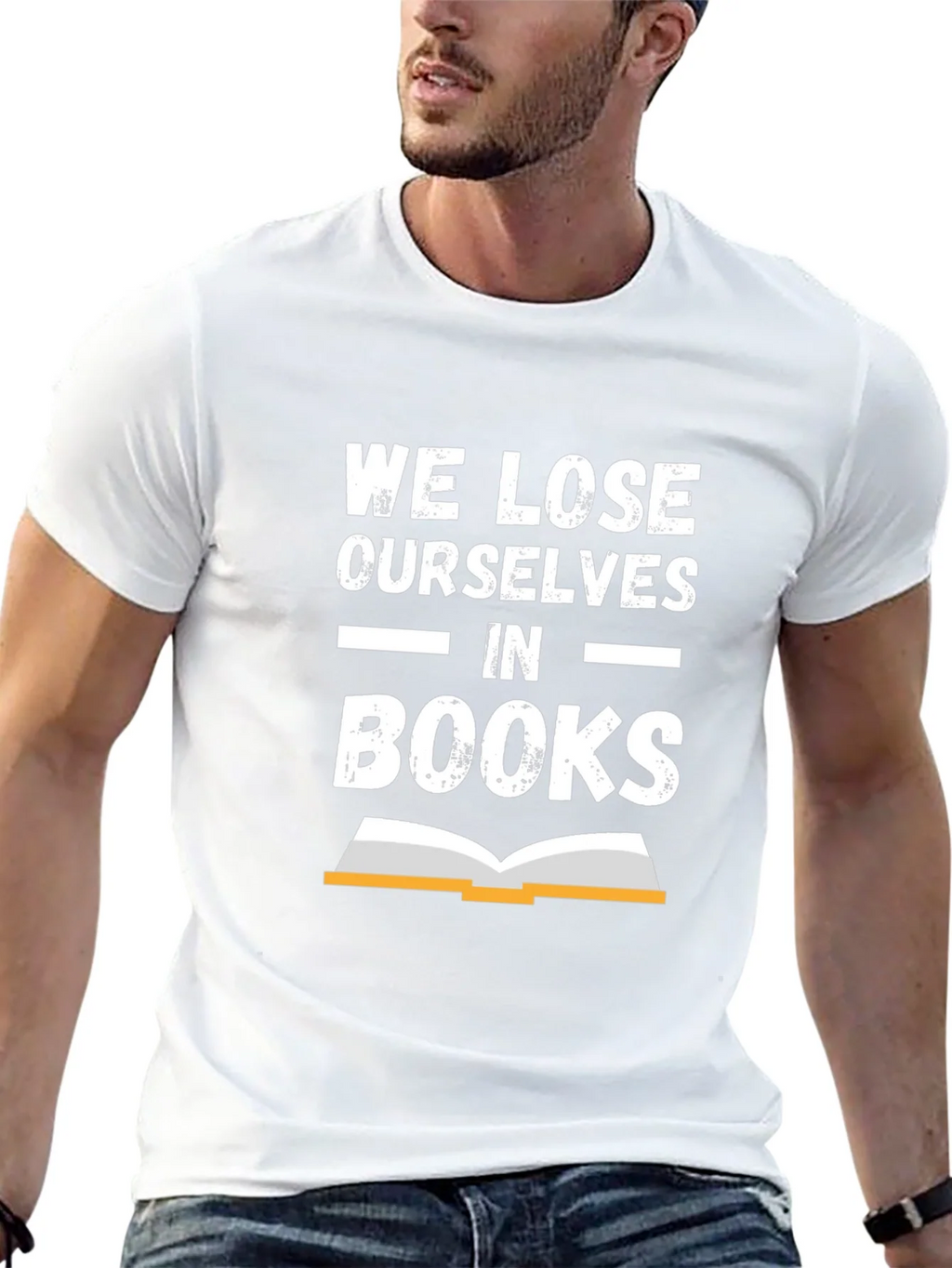Book Lover T-Shirt - We Lose Ourselves In Books Tee product image 12