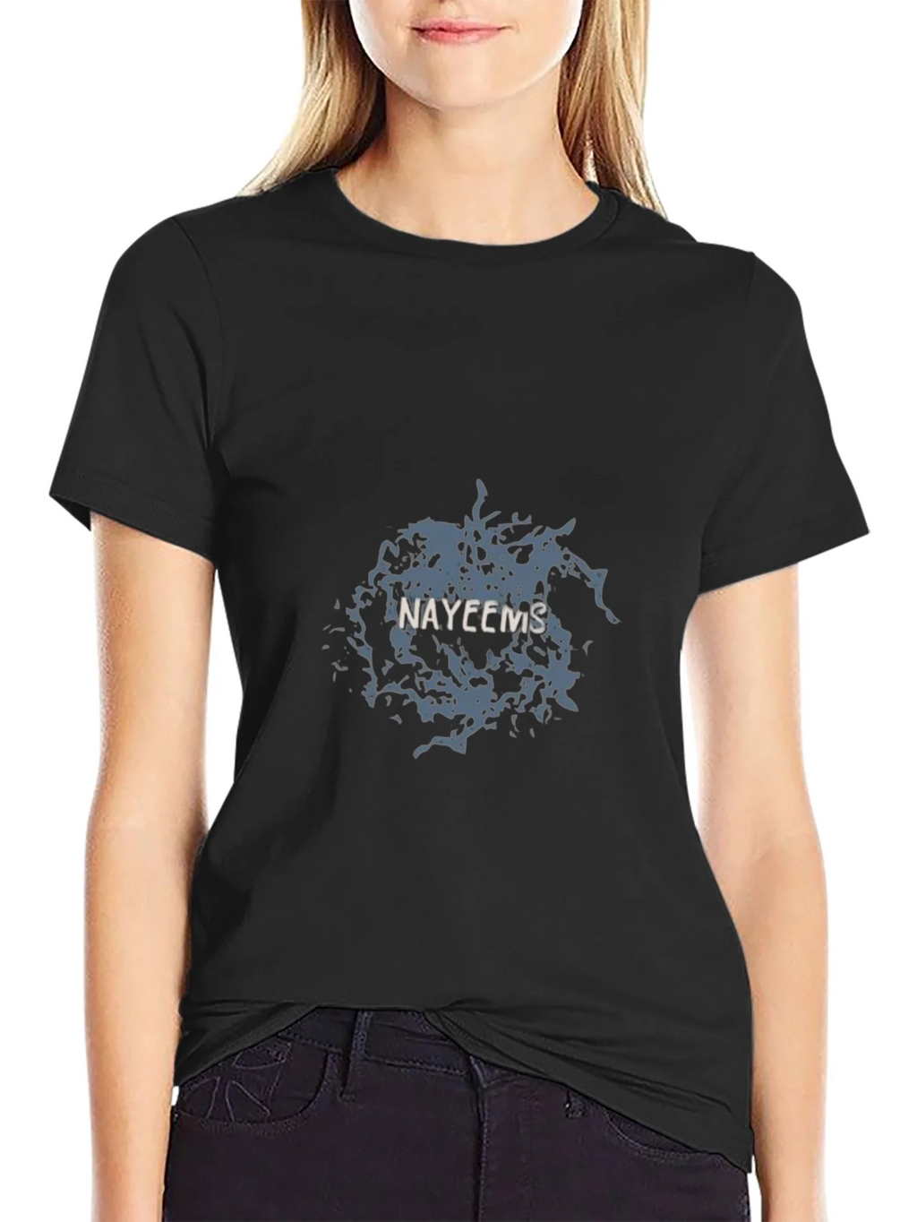 Nayeems Graphic Print Black T-Shirt product image 2