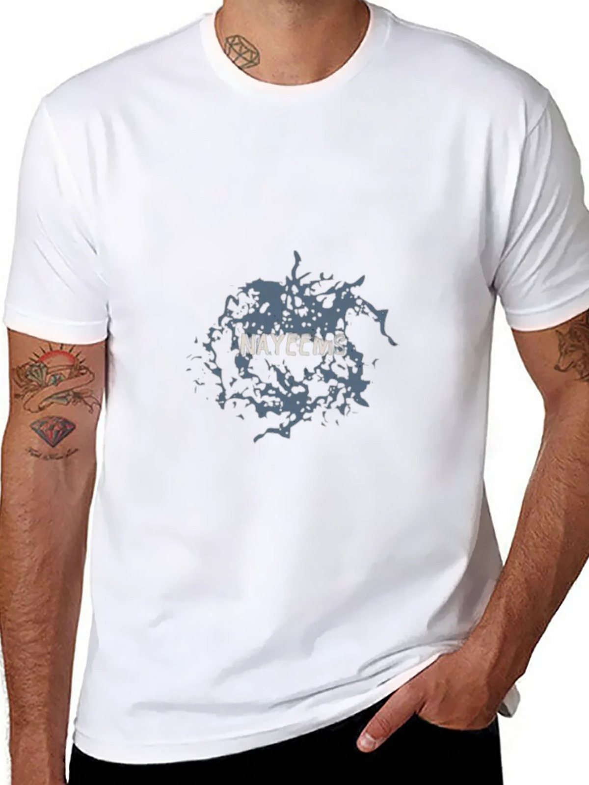Nayeems Graphic Print Black T-Shirt product image 6