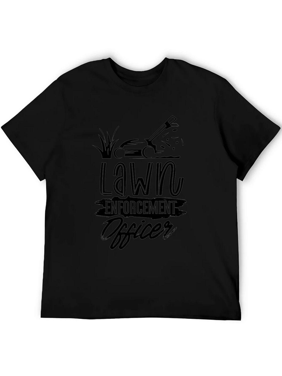 Lawn Enforcement Officer T-Shirt product image 5