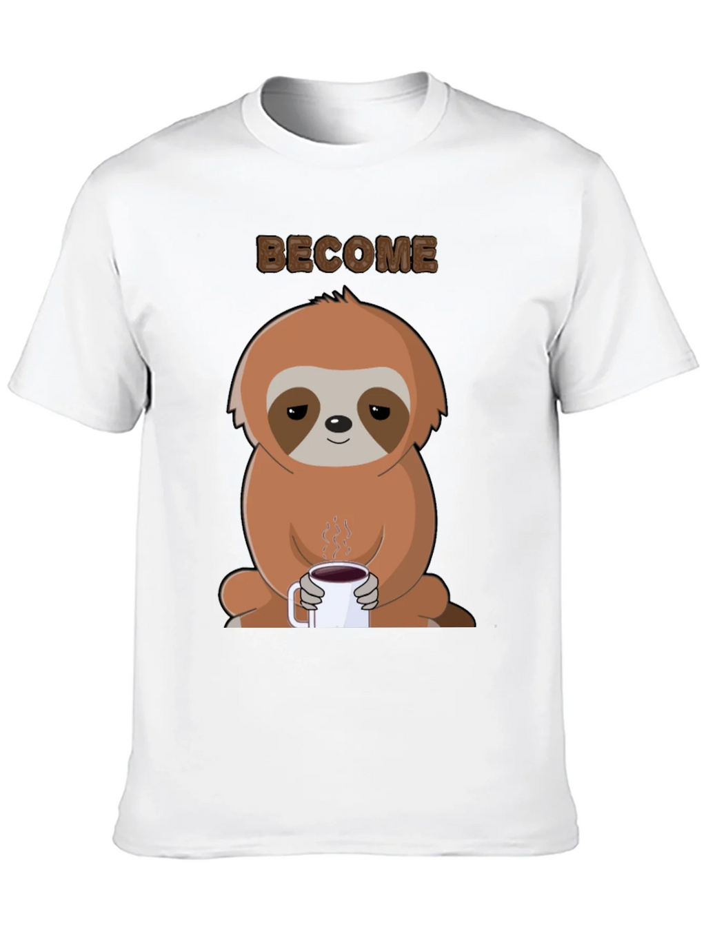 Sloth Coffee Graphic Tee - Become Chill product image 6