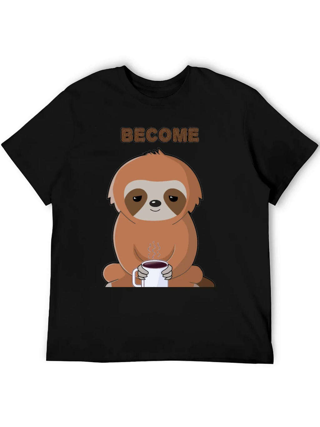 Sloth Coffee Graphic Tee - Become Chill product image 3