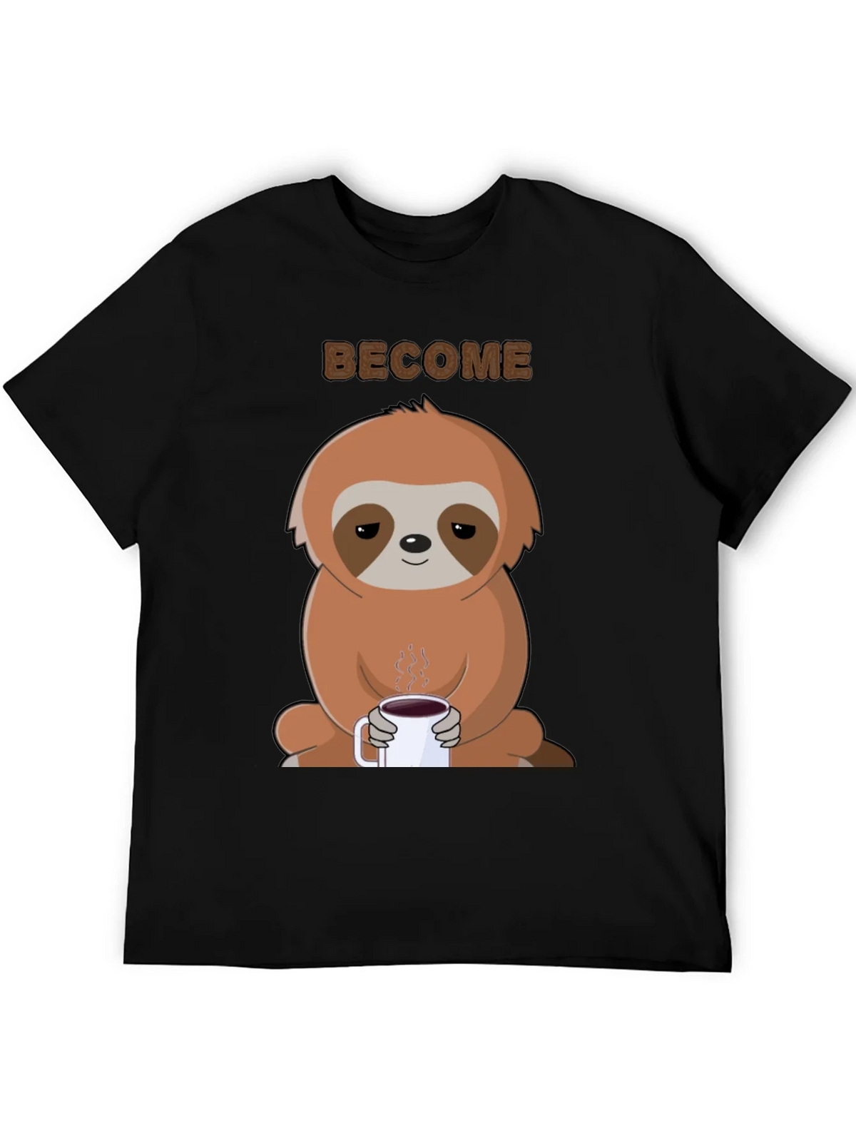 Sloth Coffee Graphic Tee - Become Chill product image 3