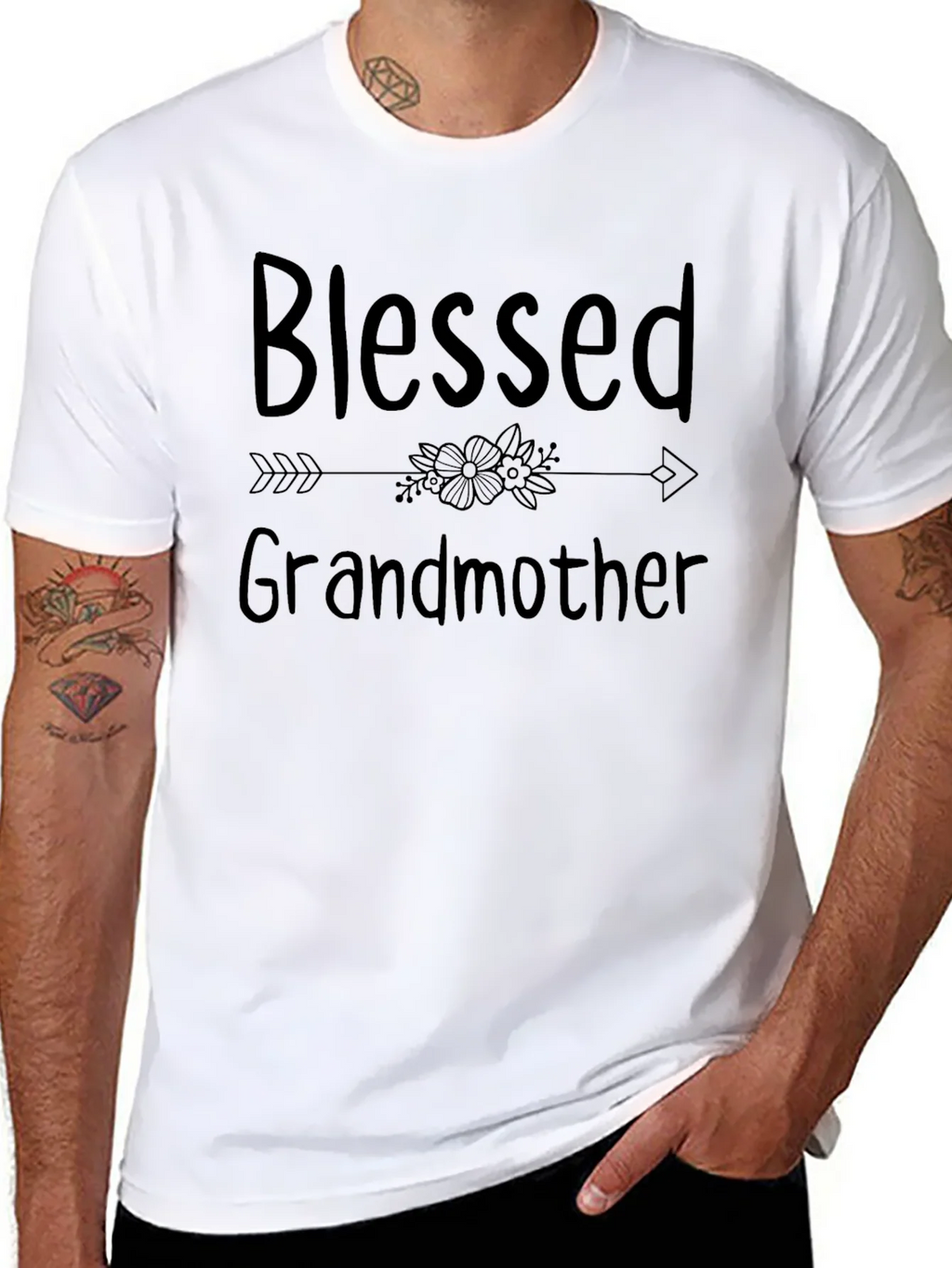 Blessed Grandmother Graphic Tee product image 7