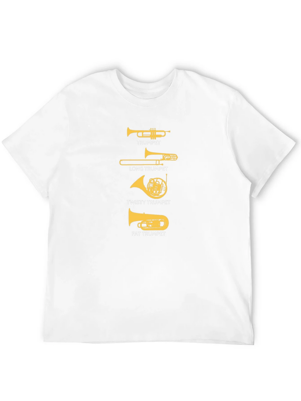 Funny Trumpet Types Graphic T-Shirt product image 9