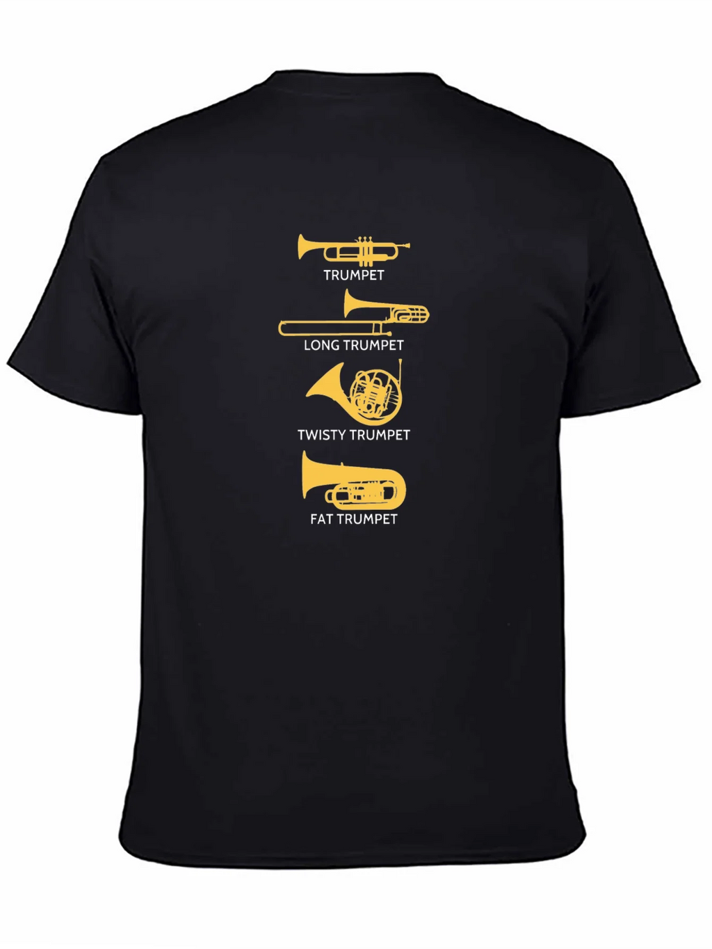 Funny Trumpet Types Graphic T-Shirt product image 3