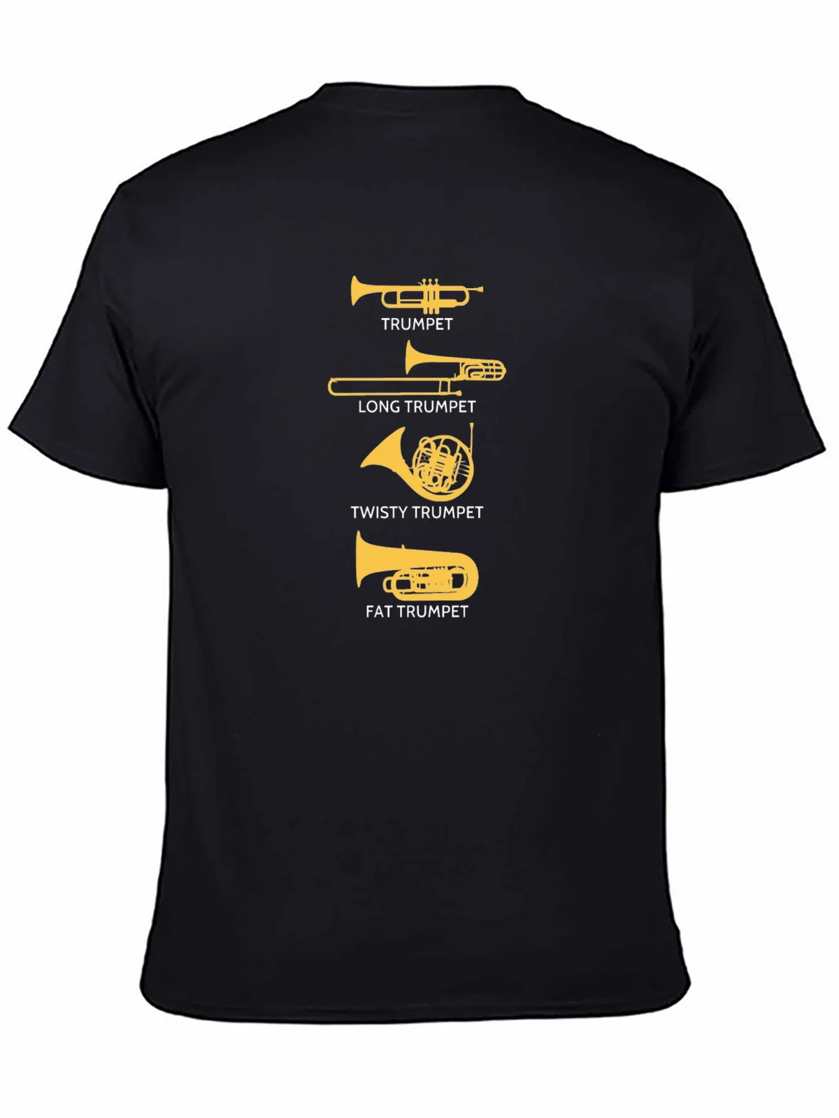 Funny Trumpet Types Graphic T-Shirt product image 3