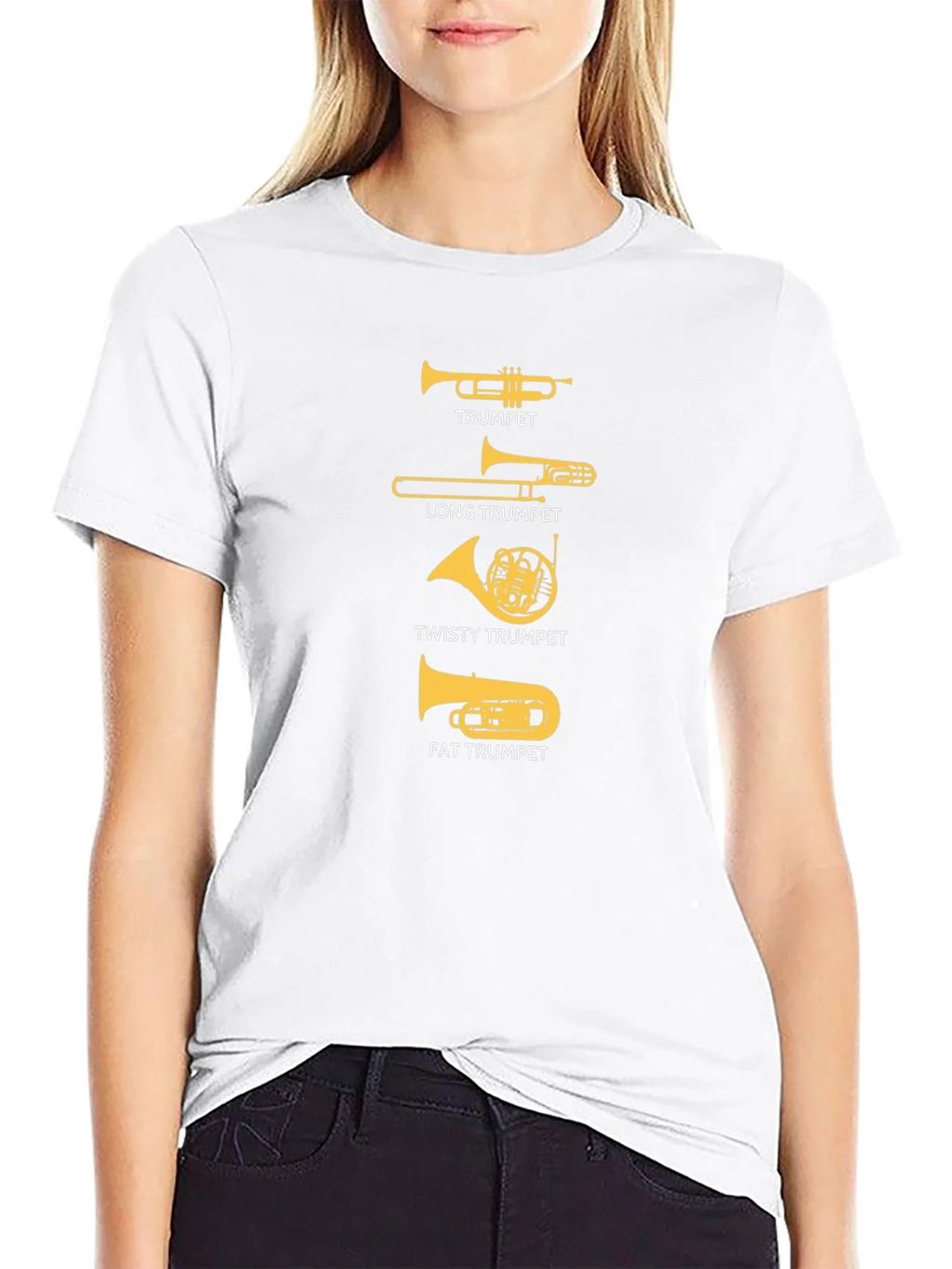 Funny Trumpet Types Graphic T-Shirt product image 7